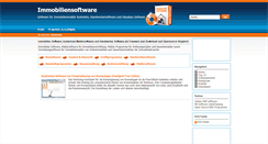 Desktop Screenshot of immobiliensoftware.eu